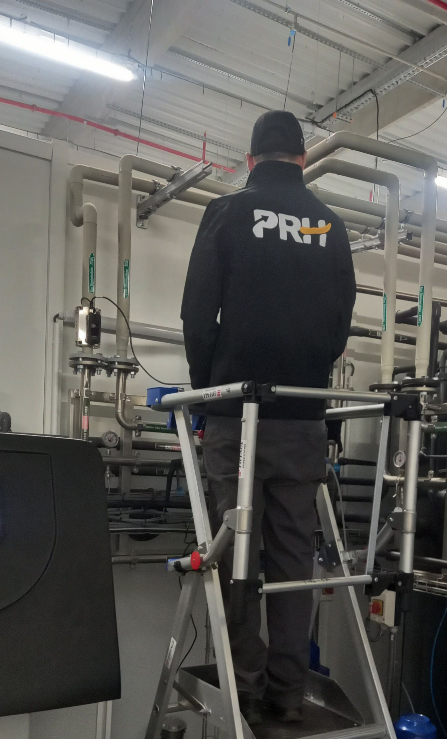 Intervention PRH sur un réseau hydraulique