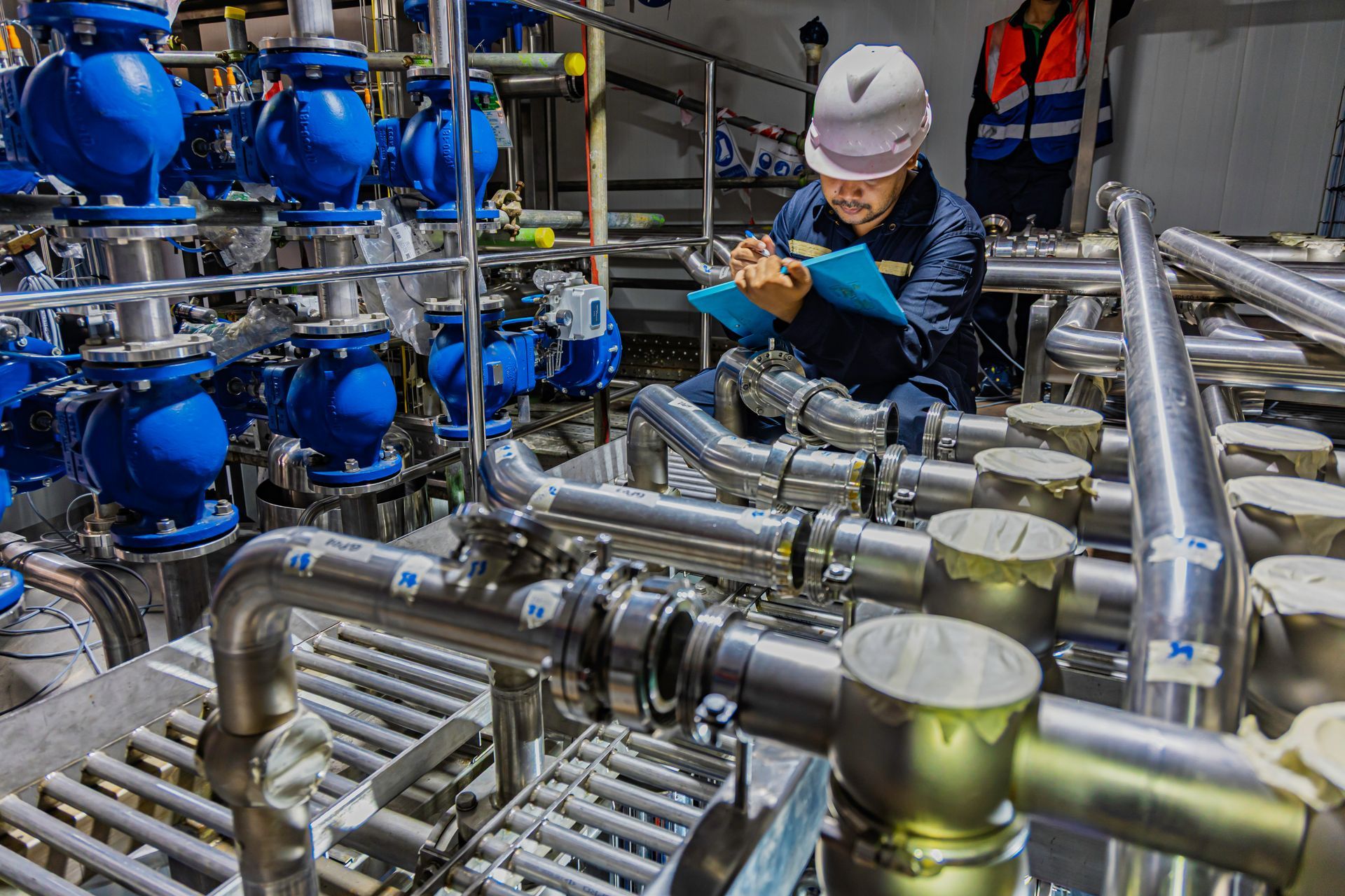 Caractérisation de débits sur un process de refroidissement usine